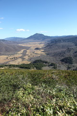 Fototapeta na wymiar 至仏山から見た尾瀬ヶ原