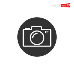 Camera Icon Design Vector Template