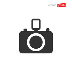 Camera Icon Design Vector Template