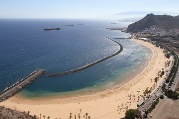 aerial view of the bay