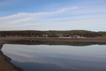 Beach Landscape Background