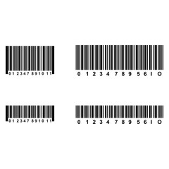 barcode icon vector design symbol