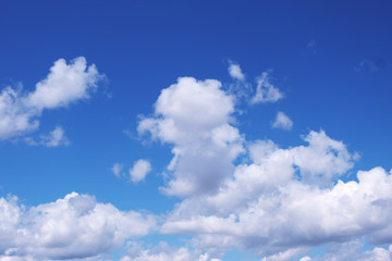 Naklejka na ściany i meble Blue Sky with clouds for background.