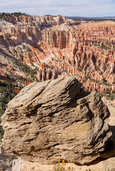 BRYCE CANYON NATINAL PARK, Utah/ United states of america, usa-october 4th 2019: Landscape with Hoodoos from Bryce point  