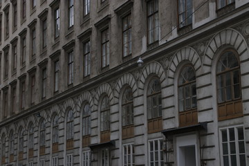 Fototapeta na wymiar Classic architecture in Austria