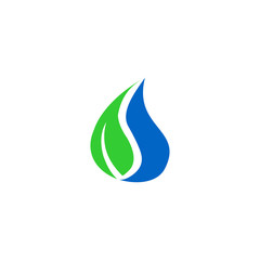 nature water logo icon vector design symbol
