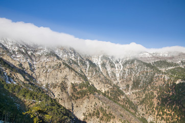 View from the cliff of Stavri Kaya