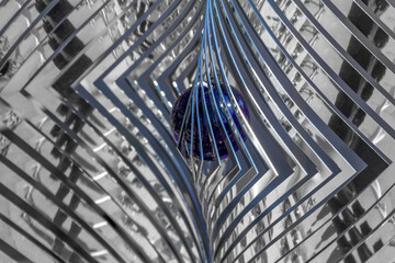 Whirligig closeup