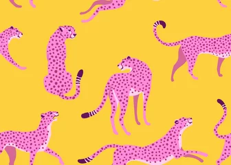 Sierkussen Dieren patronen Abstract leopard pattern. Vector seamless texture. Trendy Illustration.  © Angelina Bambina