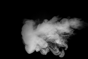 Smoke black &white for background