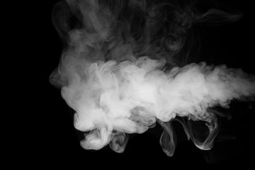 Smoke black &white for background