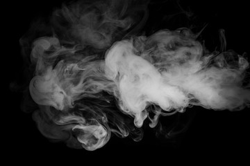 Smoke black &white for background