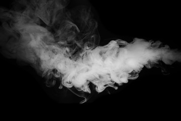 Smoke black &white for background