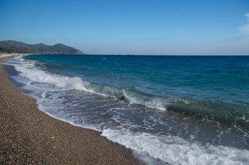 Fototapeta na wymiar Beach in Turkey