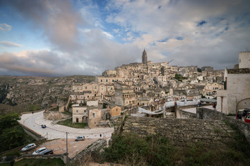 Fototapeta premium Matera, the cave city in Basilicata, Italy