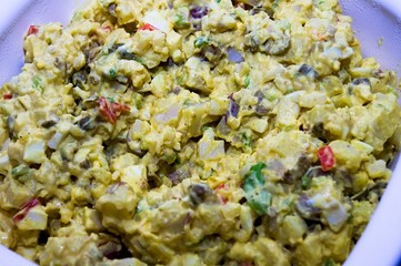 Close up shot of Potato Salad