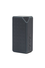 Obraz premium Wireless speaker on a white background. Rectangular music speaker close-up.