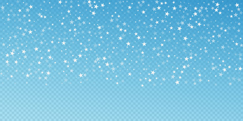 Random falling stars Christmas background. Subtle 