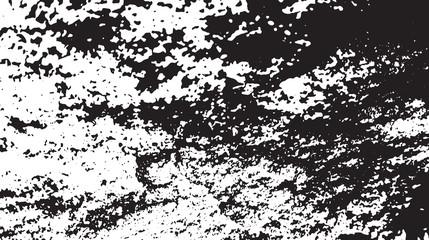 Black and white vintage grunge futuristic background. Suitable to create unique overlay textures with the effect of scratching, breaking, antiquity and old materials.