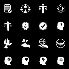 ethic icon vector design symbol