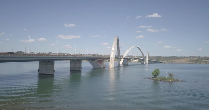 Ponte juscelino kubitschek lago paranoa brasilia brasil df distrito federal