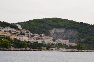village on the coast