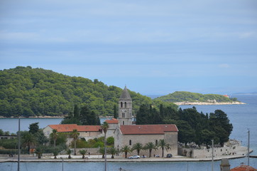 view of the village in croatia
