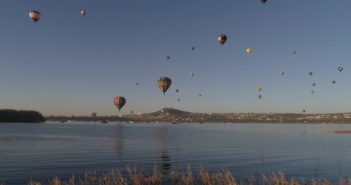 Aerostatic balloon aerial