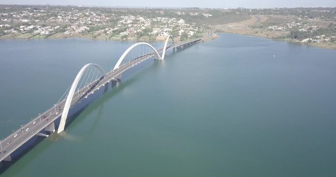 Ponte juscelino kubitschek lago paranoa brasilia brasil df distrito federal
