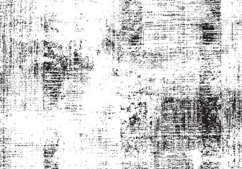 Rough black and white texture vector. Distressed overlay texture. Grunge background. Abstract textured effect. Vector Illustration. Black isolated on white background. EPS10 - 306231555