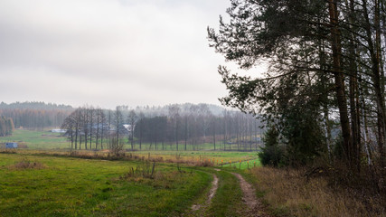 Wzgórza Sokólskie - Podlaska wieś - Krajobraz Podlasia, Polska © podlaski49