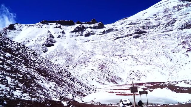 Chimborazo Volcano, the highest point to the sun, Ecuador