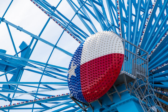 Texas State Fair Ferris Wheel In Dallas