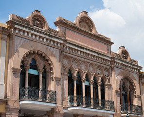 Leon, Guanajuato / Mexico - Apr 2013 Leon combines both the historic and the modern. The town offers different places and activities to enjoy culture and architecture