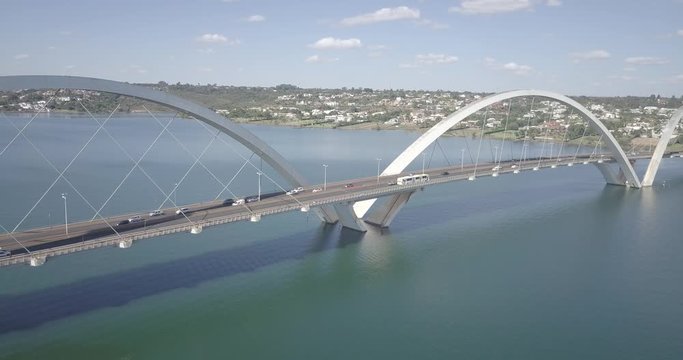 Ponte juscelino kubitschek lago paranoa brasilia brasil df distrito federal