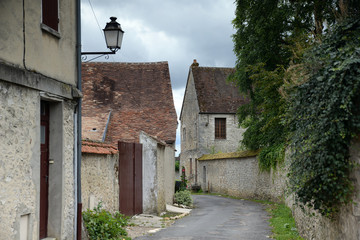 Gasse in Provins, Frankreich