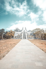 A beautiful view of Lempuyang temple in Bali, Indonesia