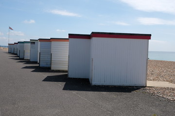 Beach huts