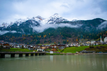 lake bled in italy dolomiti
