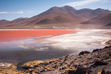 Laguna colorada altiplano Boliviano