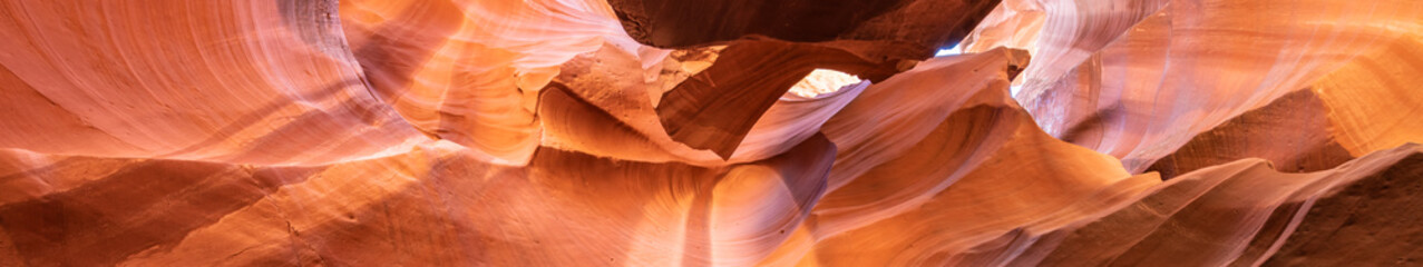 Canyon Antelope abstract background panoramic