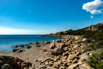 sardinia green end sea