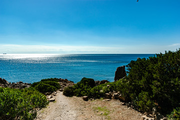sardinia green end sea