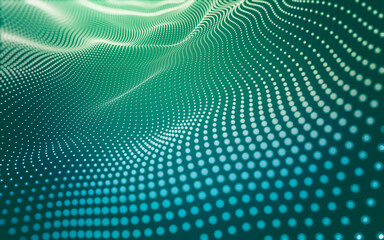 Abstract background. Molecules technology with polygonal shapes, connecting dots and lines....