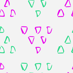 Seamless triangle scandinavian pattern. Textile background. Wrapping texture. Stock vector