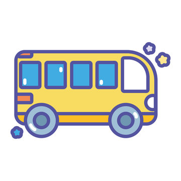 back to school education transport bus