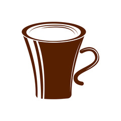 Sketch of a vintage coffee cup