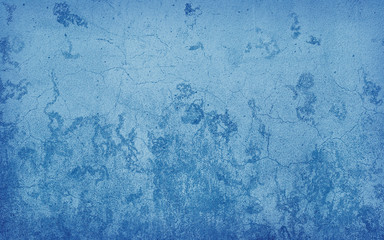 Beautiful Abstract Grunge Decorative Blue Wall Background.