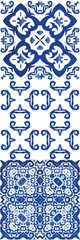 Portuguese vintage azulejo tiles.