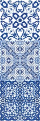 Portuguese vintage azulejo tiles.